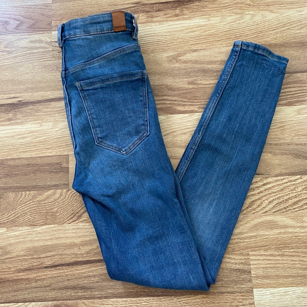 Zara Trafaluc Denim by TRF High Rise Skinny 2